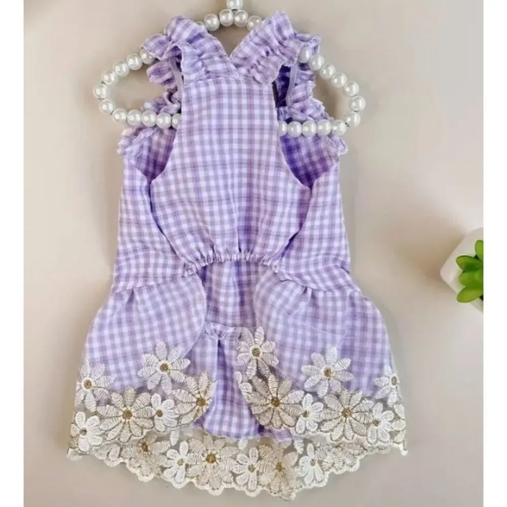 Lavender Dog‎ Cat Pet XL Dress NWOT
